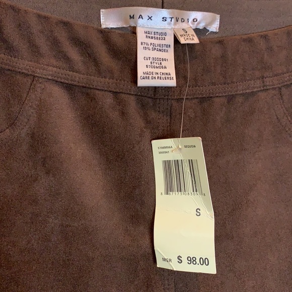 MAX STIDIO faux suede legging - Picture 3 of 6